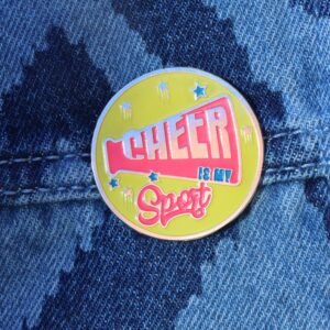 Pin Amarillo Megafono Cheer