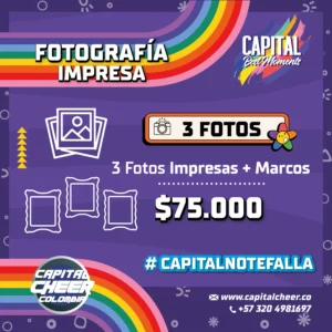 Fotografía impresa x 3