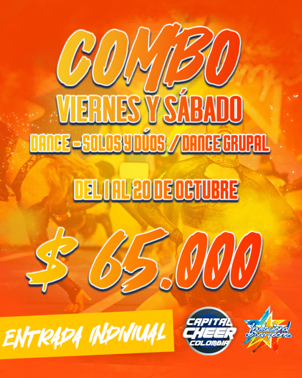 Invitacional De campeones 2025 COMBO Viernes y Sábado