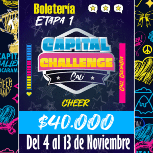 Boletería Challenge Cali Etapa 1