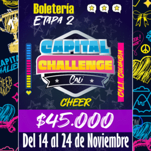 Boletería Challenge Cali Etapa 2