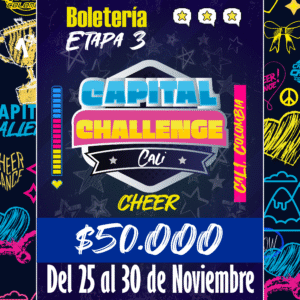 Boletería Challenge Cali Etapa 3