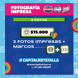 Fotografía impresa x 3