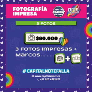Fotografía impresa x 3