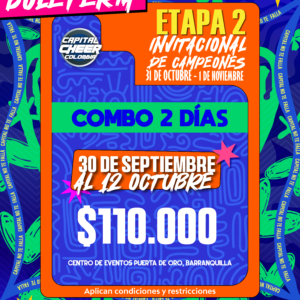 Boletería Invitacional de Campeones Combo Etapa 2