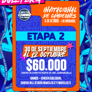 Boletería Invitacional de Campeones Etapa 2 Sábado